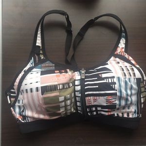 Victoria secret front zip bra